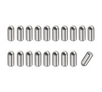 sourcing map 2x5mm Espiga Pasadores, 20uds 304 Inoxidable Acero Redonda Cabeza Plana Chaflanado Extremo Espiga Pasador Madera Litera Cama Estante Picas Soporte Estantes Sujeción Elementos