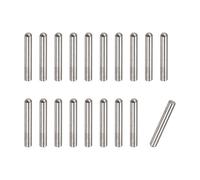 sourcing map 3,5x16mm Espiga Pasadores, 50uds 304 Inoxidable Acero Redonda Cabeza Plana Chaflanado Extremo Espiga Pasador Madera Litera Cama Estante Picas Soporte Estantes Sujeción Elementos