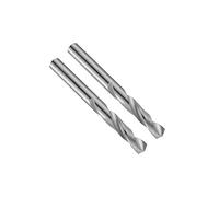 sourcing map 3,65mm Sólido Carburo Taladro broc*s Recto Vástago para Inoxidable Acero Aleación Duro Acero, Endurecido a 50 HRC, 2 Piezas