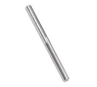 sourcing map 3.8mm Mandril Escariador, Tungsteno Carburo Torno Máquina Escariador H7 4 Rectas Flautas, Redondo Mango Molienda Corte Herramienta, para Acero Inoxidable Aleación Cobre Metal