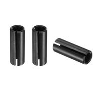 sourcing map 3 adaptadores de pinza de acero al carbono de 9,5 mm a 6,35 mm (1/4 pulgadas) de acero al carbono, manguito de reducción, vástago de herramienta, adaptador de portabrocas de conversión