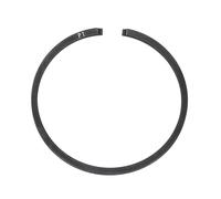 sourcing map 3 anillos de pistón de 36 mm x 1,5 mm, anillo de pistón de metal estándar para piezas de repuesto de motosierra, color negro
