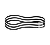 sourcing map 3 correas acanaladas en V 400J6 PJ con 6 varillas, 40 pulgadas de largo x 0.55 pulgadas de ancho x 0.15 pulgadas de alto, cinturón de goma EPDM en V, cinturón micro V de cuña múltiple