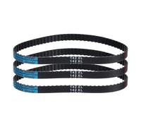 sourcing map 3 correas dentadas 142XL 037 de 71 dientes de goma, 0,9 cm de ancho, 0,5 cm de paso de 0,5 cm