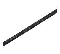 sourcing map 3 metros 0,8 mm diámetro termorretráctiles tubo Protector para cables negro