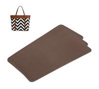 sourcing map 3 moldes de base de fieltro, 27,5 x 11 cm, almohadilla moldeadora de base de fibra química para bolso, bolsa, mochila, color marrón