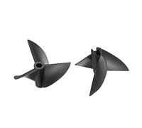 sourcing map 3 Pares 3 paletas de Nylon Derecha Izquierda RC Hélice Prop. De 35mm de diámetro 1,9mm Paso Giratorio