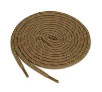 sourcing map 3 Pares De Cordonas Cintilla Agujetas Antideslizantes Resistentes Al Agua Gruesas Redondas Para Zapatos De Senderismo Resistentes Al Desgaste Oro Marrón Claro 120cm / 47.24"