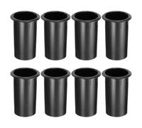 sourcing map 3 tubos de puerto de altavoz de 58 x 115 mm, subwoofer, caja de graves, caja de graves para altavoces DJ/PA, 3 unidades