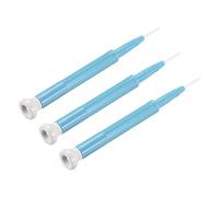 sourcing map 3 uds CD-15 Ajuste Frecuencia Destornillador, Antiestático ABS Cerámica Destornillador Reparación Manual Herramienta