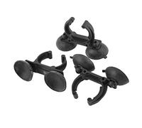 sourcing map 3 x Acuario, Piscina Ventosa de 30 mm Diámetro Soportes de Tubos de avión Abrazaderas
