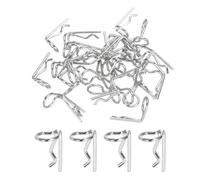 sourcing map 30 clips de cuerpo RC de ángulo de 90 grados doblados y elásticos R pines de 14 x 1.0 x 7 mm para todos los modelos de escala 1/8 1/10 1/12 RC Car Crawler Truck, piezas de repuesto de
