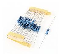 sourcing map 30 Pcs 1 Watt 120 Ohm Resistencia Metal Oxide Película Resistor Axial