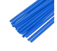 sourcing map 30 varillas de soldadura de plástico de 8 pulgadas, tiras de soldadura de polietileno, varillas de soldadura para soldador de plástico, parachoques de coche, reparación de kayak, color