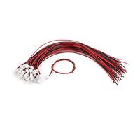 sourcing map 300 mm longitud de cable de alambre JST-XH-2.5mm 2 Terminal Enchufe hembra de conector 43pcs