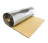 sourcing map 300X100cm Aislante Térmico Lámina Insonorizante Forro Papel Adhesivo 10mm De Espesor Espuma Aislante Acústico Insonorización Coche