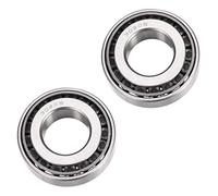 sourcing map 30205 de Rodamiento de Rodillos Cónicos Cono Y Taza, Núcleo de 25mm Diámetro 52mm a 15mm Grosor 2Pcs