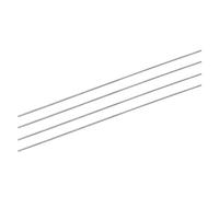 sourcing map 304 Barras Redondas Acero Inoxidable, Varilla Eje Sólido 3mm X 400mm para Modelos Bricolaje, Coche Modelo, Helicóptero, Avión - Paquete de 4