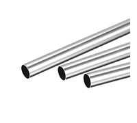 sourcing map 304 Inoxidable Acero Redondo Tubo 8mm OD 0,2mm Pared Grosor 300mm Longitud 3uds