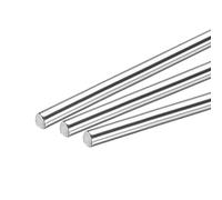 sourcing map 304 Inoxidable Acero Redondo Varillas Barra, 3,5mm Diámetro 100mm Longitud para Varios Eje DIY Artesanía Modelo Coche Avión Barco Paquete de 10