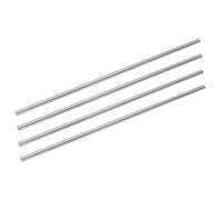 sourcing map 304 Varilla Redonda Acero Inoxidable, 3mm X 150mm. Varillas Eje Sólido para Manualidades, Modelos Coches, Helicópteros Aviones. Paquete de 4uds