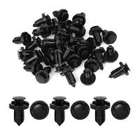 sourcing map 30Pcs 20mm Remache De Capó Guardabarros Parachoques 18mm Grapa 1cm Agujero Clip para Bandeja de Maletero