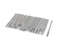sourcing map 30pcs Broca de Punta de Diamante Pulido + 2,3mm Mango