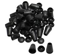 sourcing map 30uds Durable Campana Extremo Tope Cordón Cuerda Extremos Cerraduras Cuerda Clips Sujetador para Mochila Cordones Accesorios