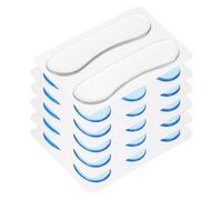 sourcing map 32 almohadillas de gel amortiguadoras de tambor, silenciadores de tambor, amortiguadores de tambor, gel de luna, azul, 33 x 26 x 3 mm, para control de tono de tambor, platillos