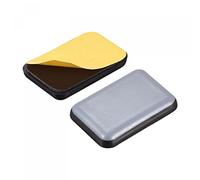 sourcing map 35 mm x 25 mm Rectángulo PTFE Muebles deslizantes, adhesivo autoadhesivo para pisos de madera, azulejos de cerámica y alfombras, 12 piezas