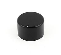 sourcing map 35mm x 22mm Perilla de Control de Volumen de Altavoz HiFi 6mm Agujero de Aleación de Aluminio Guitarra