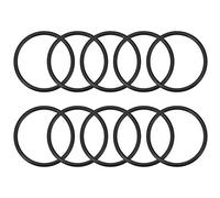 sourcing map 37x31x3mm (OD*ID*A) Juntas Tóricas de Nitrilo, Métrico Sellado Junta Empaquetadura para Automóvil Sello Mecánico Válvula de Presión Constante Equipo Industrial, 10pcs