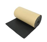 sourcing map 394mil 5.4sqft Bloque De Calor Estera Insonorizante Amortiguador De Sonido Alfombrilla Aislante 10 mm Insonorización Estera de aislamiento 20 "x39"