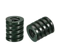 sourcing map 3D Impresora Troquel Resorte, 2uds 20mm OD 25mm Largo Espiral Estampado Compresión Molde Troquel Resortes para 3D Impresora Eléctrica Pieza, Verde