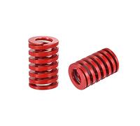 sourcing map 3D Impresora Troquel Resorte, 2uds TM 20mm OD 30mm Largo Espiral Estampado Media Carga Compresión Molde Troquel Resortes para 3D Impresora Eléctrica Pieza, Rojo