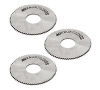 sourcing map 3pcs 40 mm Diámetro Espesor de 1mm 72 Dadontes HSS fresas sierra de corte Herramienta de corte
