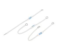 sourcing map 3pcs 5,1" de longitud 250V 10A 185 grados Celsius de temperatura de Corte de Circuito fusible térmico