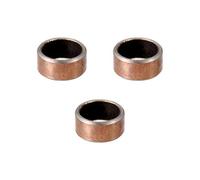 sourcing map 3Pcs Cojinetes de Casquillo, Manguito de Rodamiento sin Aceite, Diámetro Interior 8mm, Diámetro Exterior 10mm, Longitud 5mm, Cojinetes de Manga Bujes de Acero Carbono
