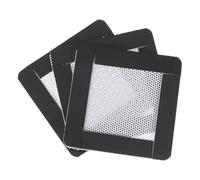 sourcing map 3PCS Filtro de Polvo para PC, Marco Magnético de PVC de 60x60mm, Cubierta de Malla a Prueba de Polvo para Ventiladores de la Caja de la Computadora, Altavoces, Blanco