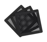 sourcing map 3PCS Filtro de Polvo para PC, Marco Magnético de PVC de 90x90mm, Cubierta de Malla a Prueba de Polvo para Ventiladores de la Caja de la Computadora, Altavoces, Negro