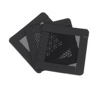 sourcing map 3PCS Filtro de Polvo para PC Marco Magnético de PVC Negro