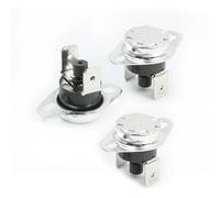 sourcing map 3uds NC Temperatura Interruptor Manual Reinicio Termostato 80 Grados Celsius