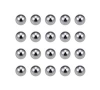 sourcing map 4,5mm Rodamiento de bolas de acero al carbono Bolas de precisión 200uds