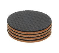 sourcing map 4 almohadillas de fieltro y EVA para muebles, 2 3/4 pulgadas (70 mm), protectores de suelo de madera, autoadhesivos para proteger suelos de madera dura, patas de mesa y patas de silla,
