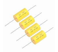 sourcing map 4 condensadores divisores de frecuencia de 6,8 uf, 250 V, altavoz de audio axial crossover MKP