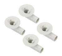 sourcing map 4 conectores de manguera de drenaje de aire acondicionado con anillo de goma para unidades mini divididas y unidad de CA de ventana, 15 mm, color blanco