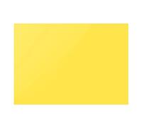 sourcing map 4 filtros de luz de Gel A4 Transparentes para corrección de Color, láminas de Vinilo de PVC para fotografía, televisión, Amarillo, 0,3 mm
