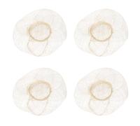 sourcing map 4 mini sombreros de paja, sombreros de paja en miniatura de 7 pulgadas, gorra pequeña natural para casa de muñecas, accesorios de decoración de manualidades, decoración de ropa de casa