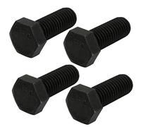 sourcing map 4 Pcs 8.8 Grado M12X30mm Tornillo Roscado A Mano Izquierda