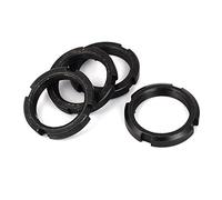 sourcing map 4 pcs M33 x 1,5 mm Tono Tuercas redondas ranuradas GB812 para llaves de gancho